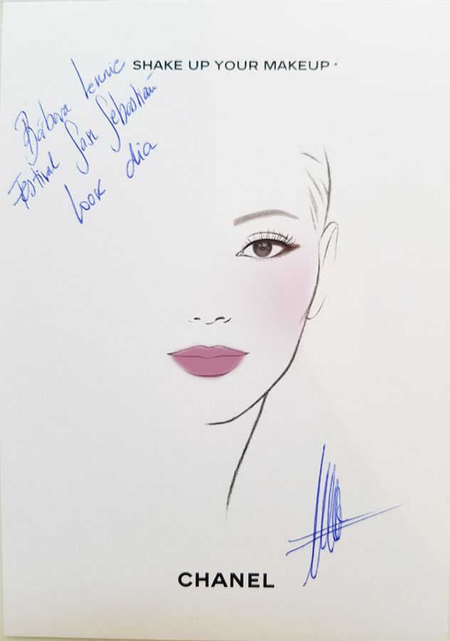 Maquillaje de día de Bárbara Lennie para el Festival de Cine de San Sebastián con productos de Chanel