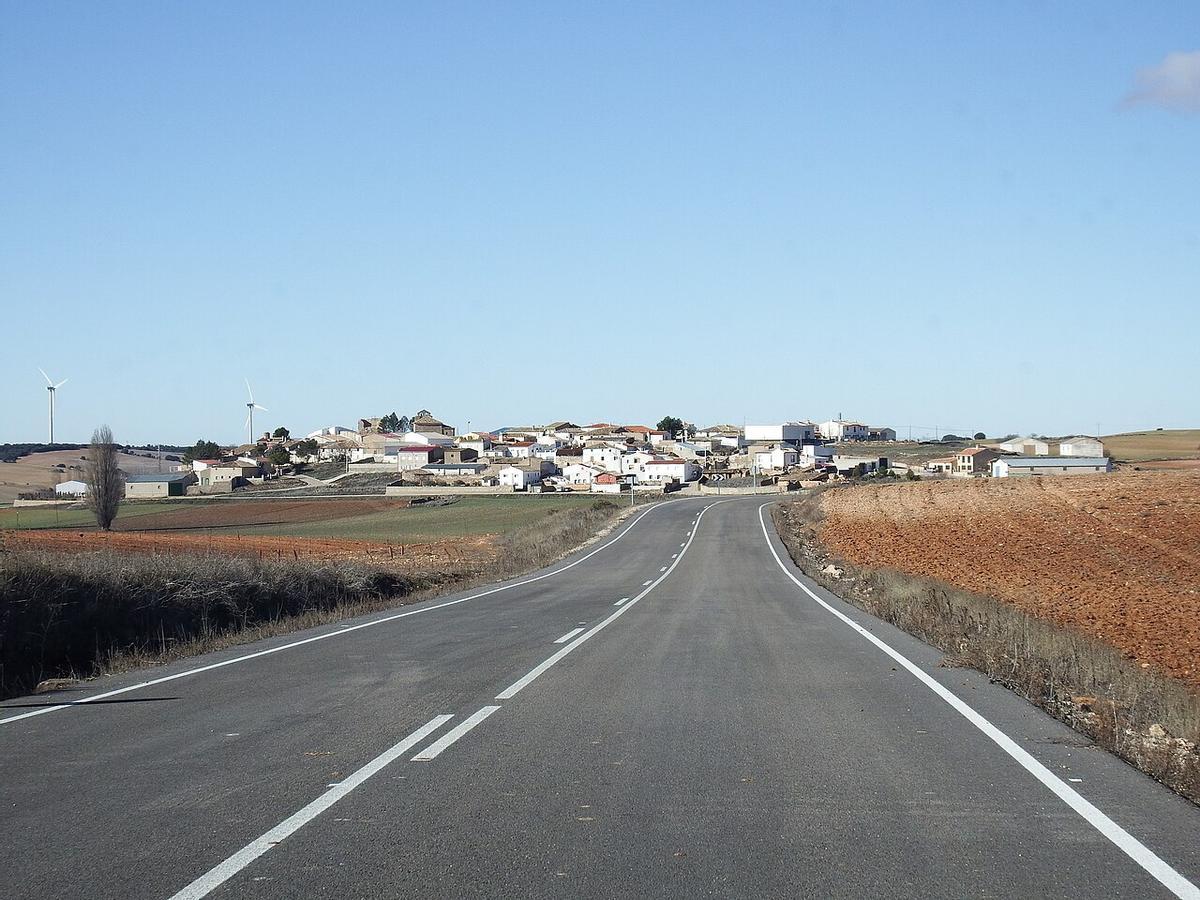 Carretera hacia Chumillas.