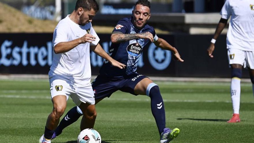 Frenazo a la pretemporada de Aspas por una sobrecarga