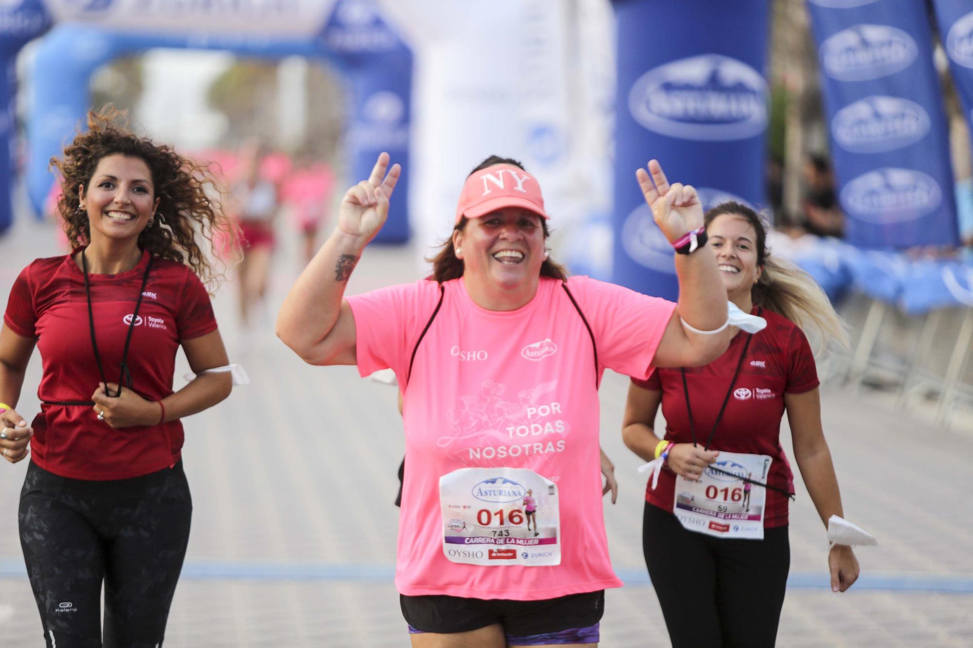 Las mejores imágenes de la carrera de la Mujer en València