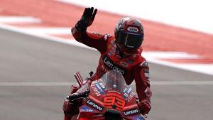 Marc Márquez demostra el seu enorme poder als EUA