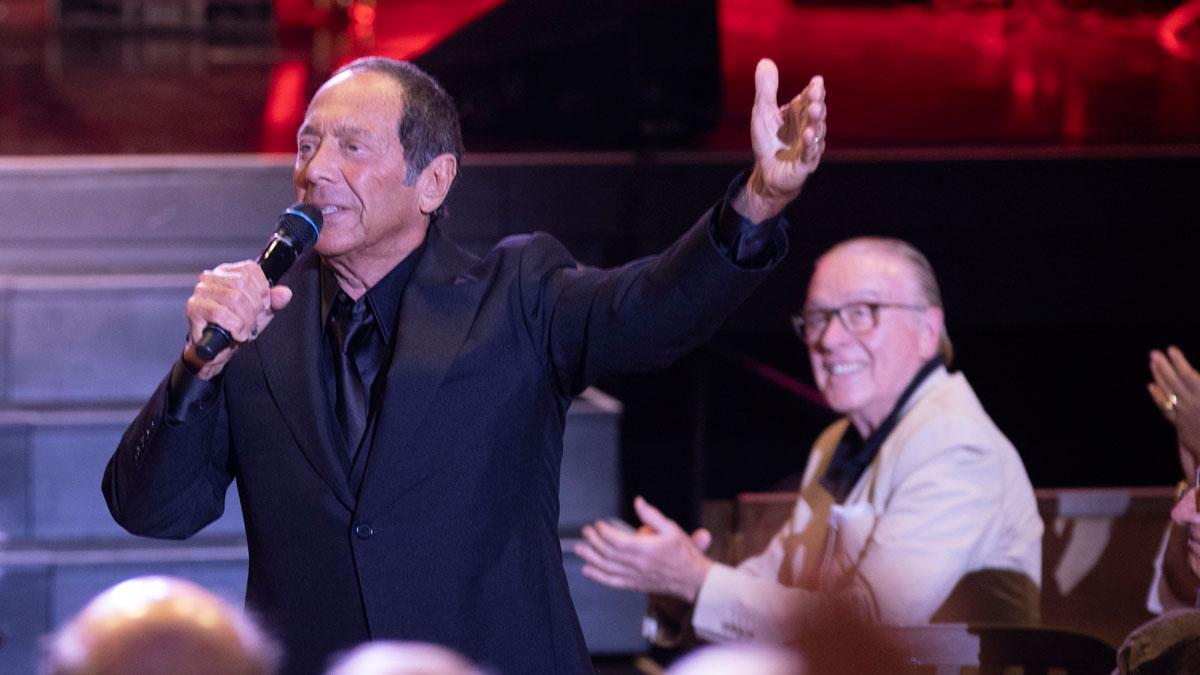 Actuación de Paul Anka en el Festival Castell de Peralada