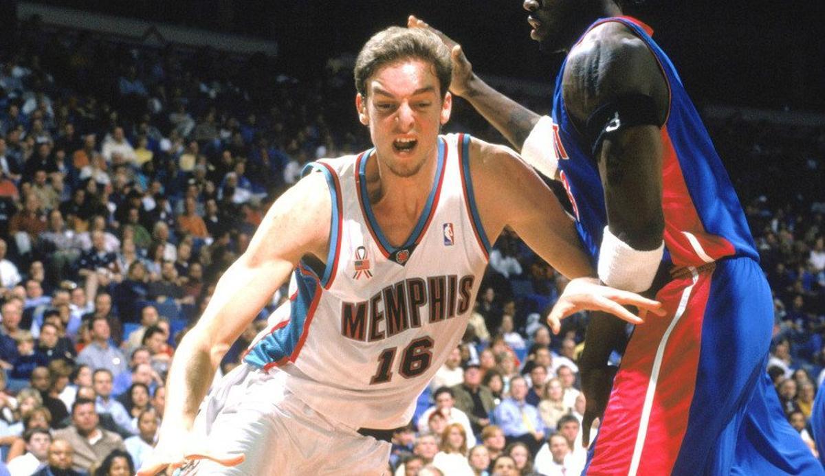 Pau Gasol, en su debut.