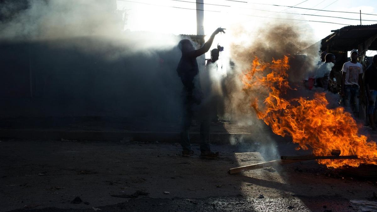 Protestas durante las segundas elecciones presidenciales en Kenia