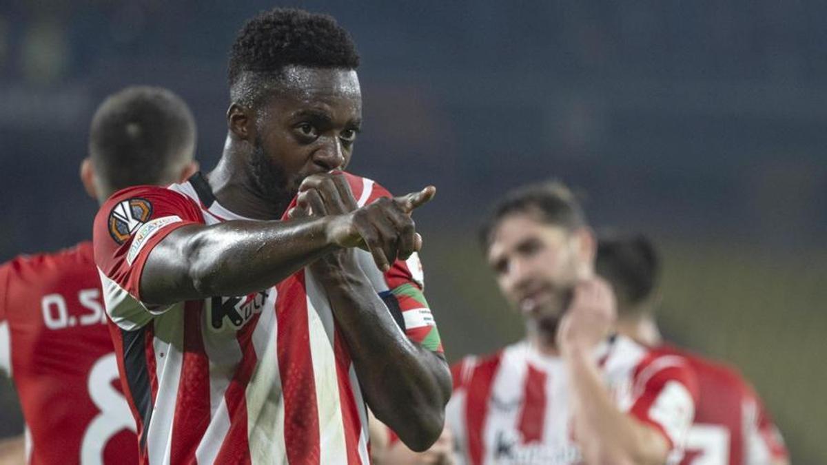 El Athletic conquista Estambul con un doblete de Iñaki Williams.