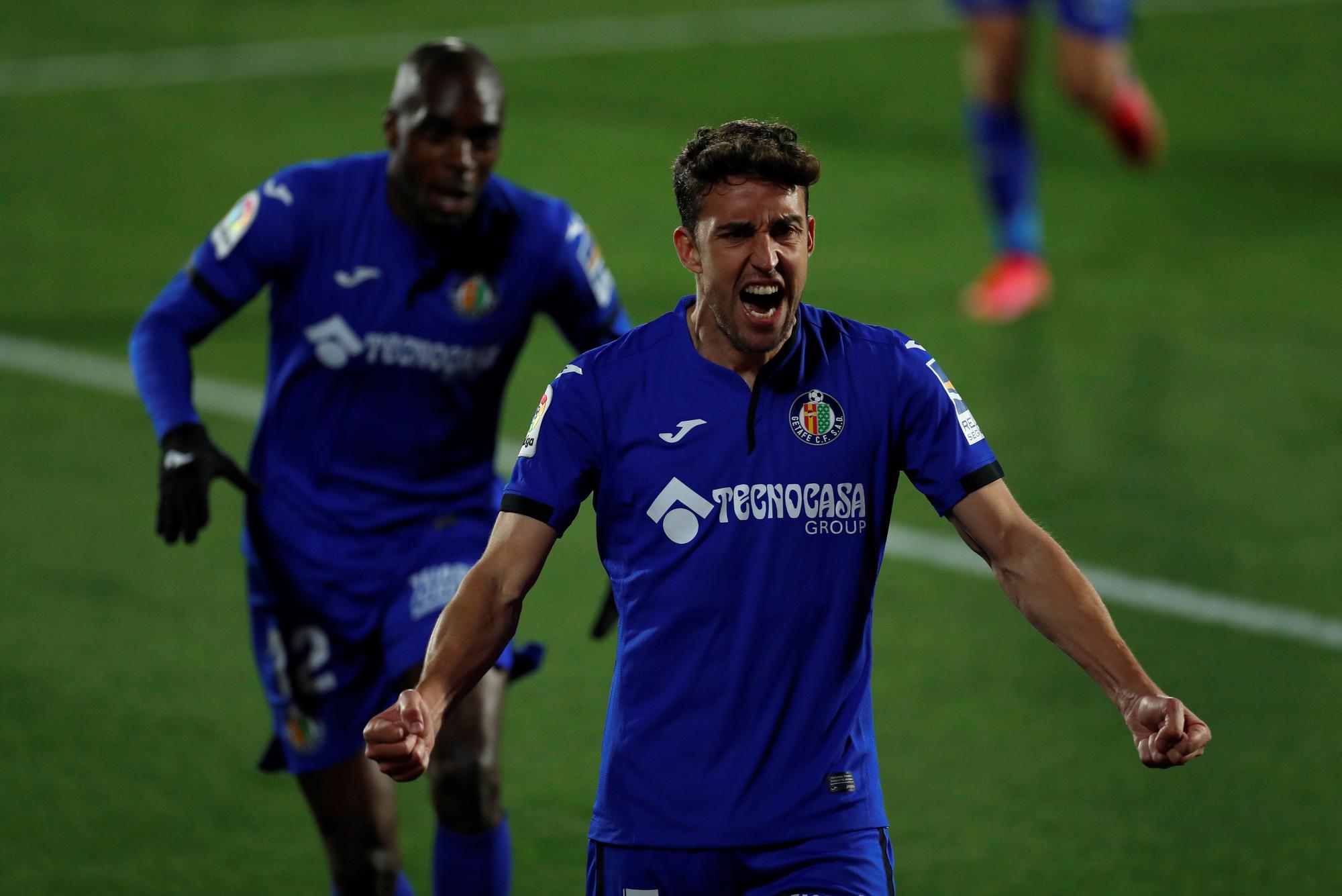 Las imágenes del partido entre el Getafe y el Valencia CF