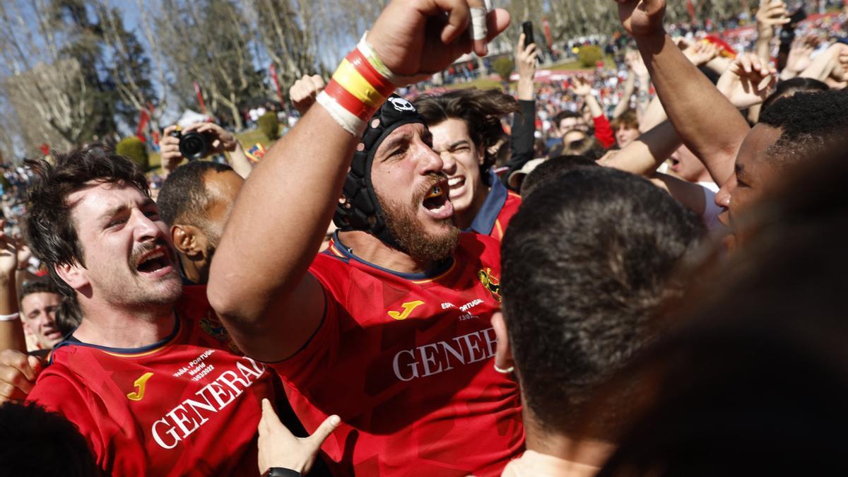 España se clasifica para el Mundial de rugby.