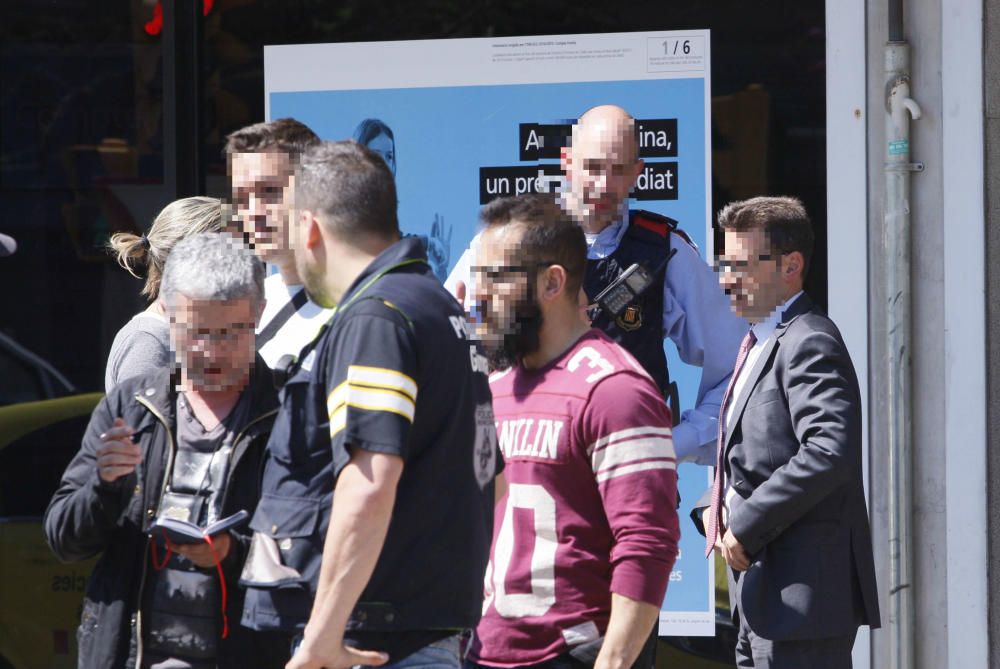 Atracament en una sucursal bancària a la Devesa.