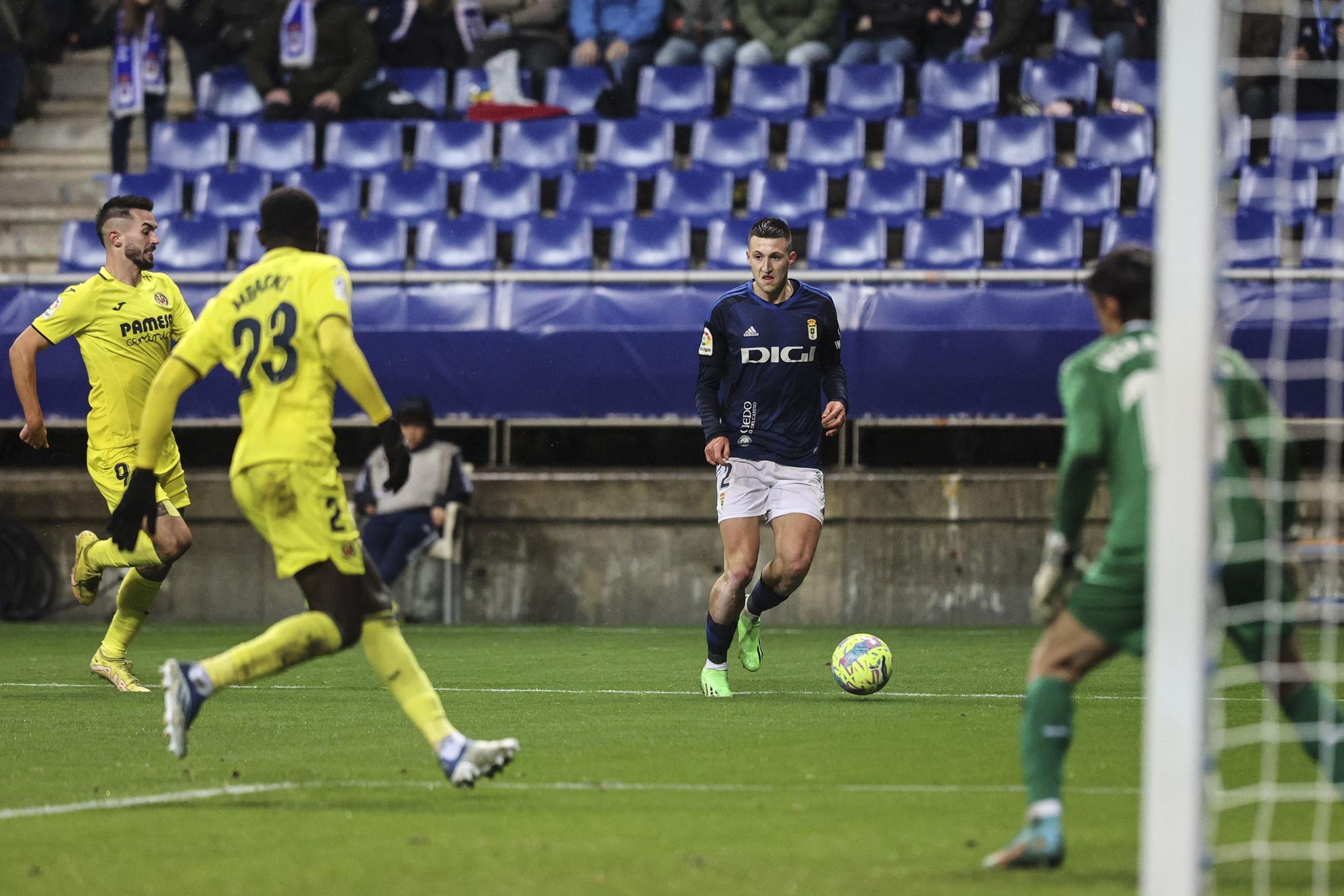 En imágenes: Así fue el Real Oviedo-Villarreal B disputado en el Tartiere