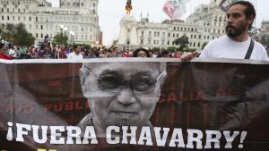 La destitución de los dos fiscales generó una masiva movilización en Lima exigiendo la salida del fiscal de la Nación, Pedro Chávarry.