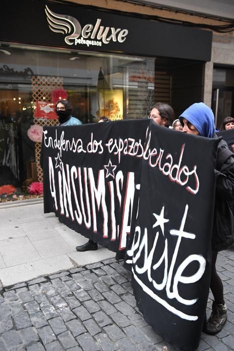 Manifestación de apoyo a la Insumisa