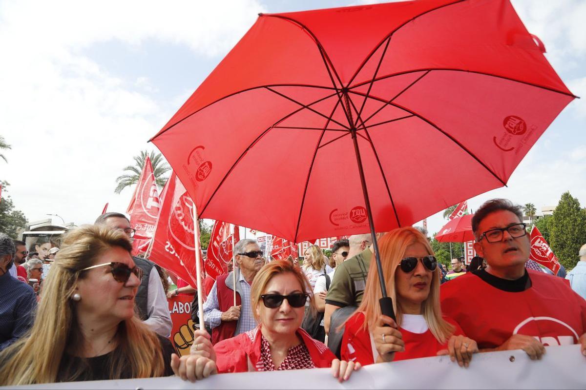 La manifestación del Primero de Mayo, en imágenes