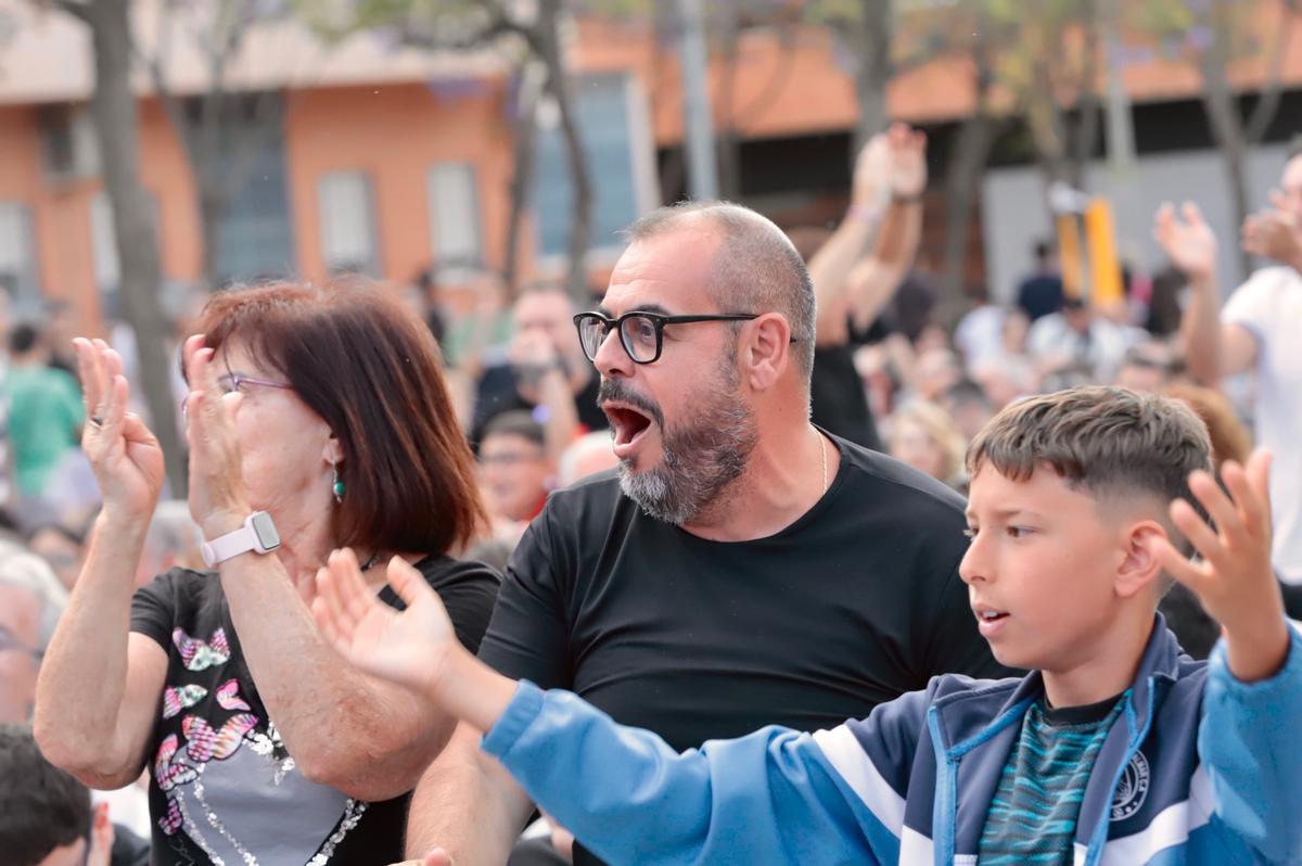 FOTOS: El Palmar sigue en directo la victoria de Alcaraz