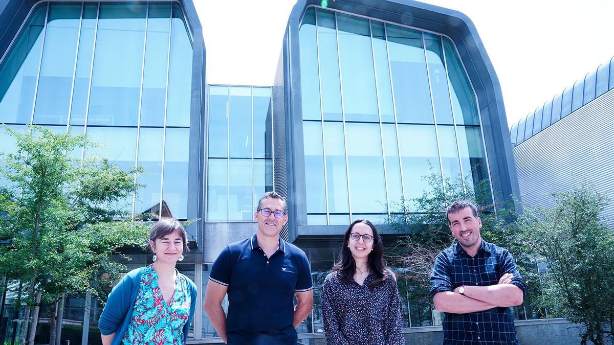 Belen Vaz, Miguel Correa, Andrea Mariño y Moisés Pérez