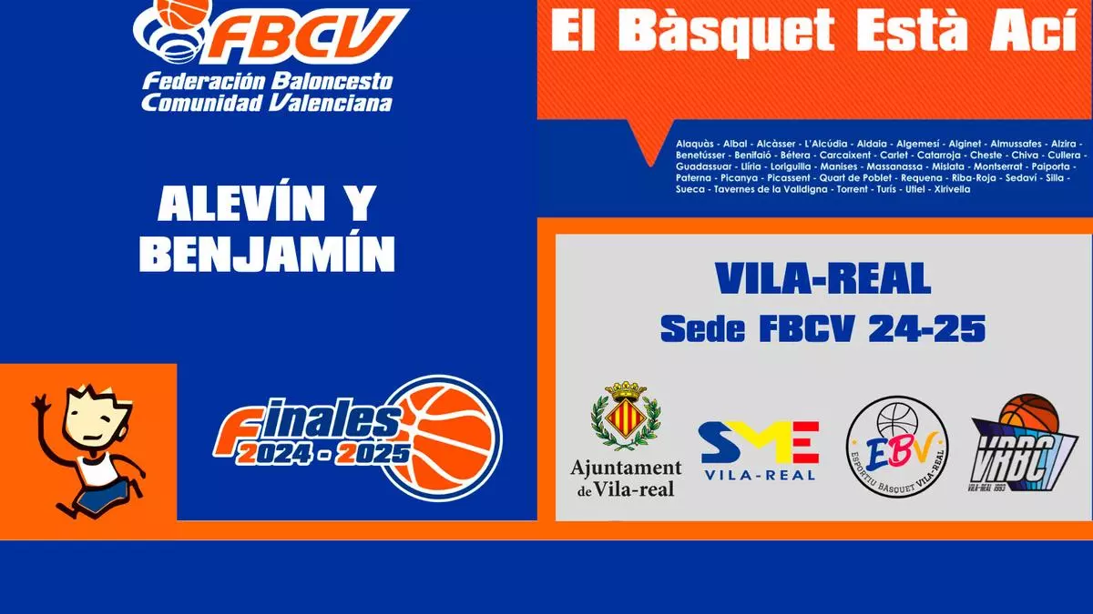 Vila-real acoge las Finales Alevín y Benjamín