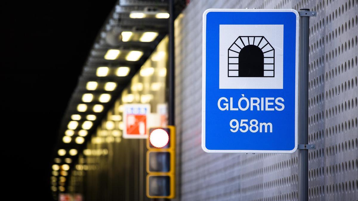 El túnel de Glòries en sentido Llobregat, en Barcelona, se abrirá la noche del 2 al 3 de abril
