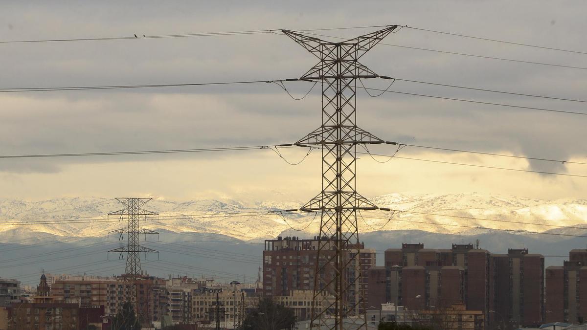 Torres de alta tensión