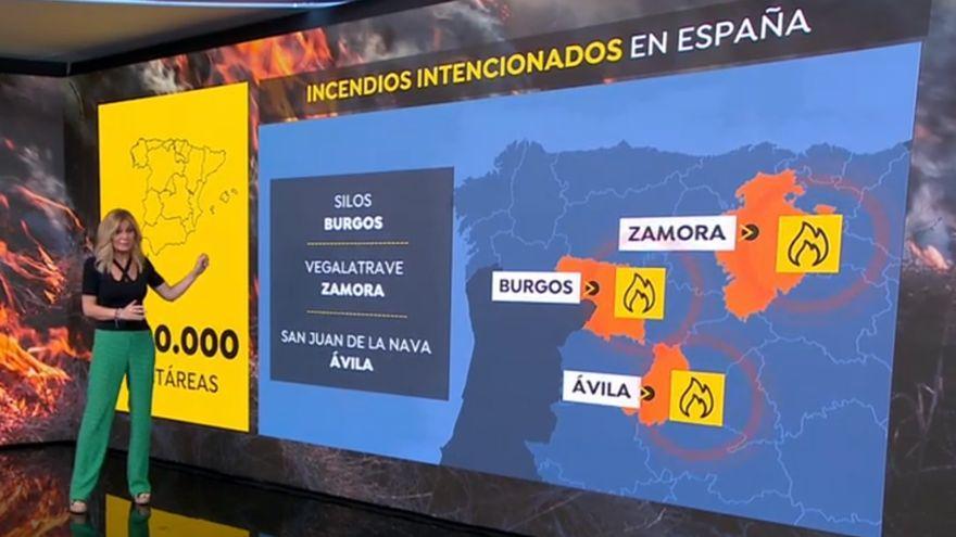 Sandra Golpe y el polémico mapa de Antena 3 Noticias.
