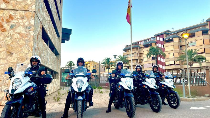 Llegan los refuerzos de la &#039;Operación Verano&#039; de la unidad de motoristas de la Policía Nacional de Ibiza