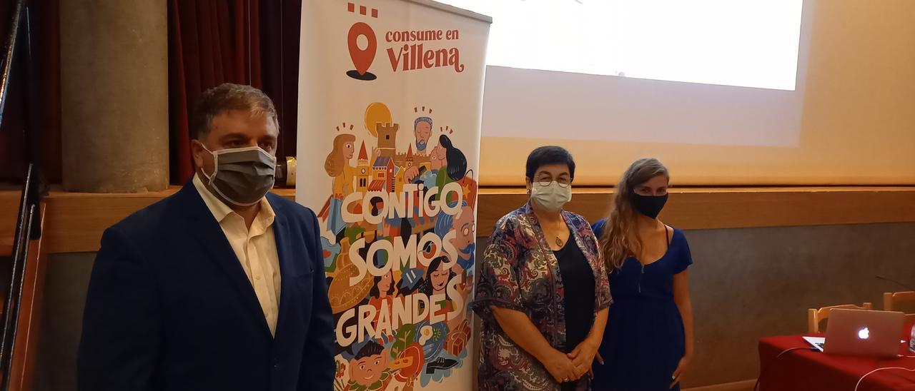 La presentación de la campaña comercial a cargo del alcalde Fulgencio Cerdán.