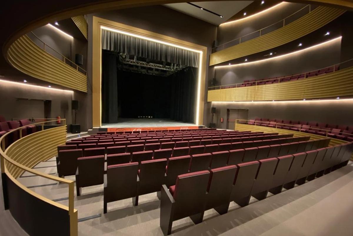 El Teatro María Luisa de la capital extremeña.