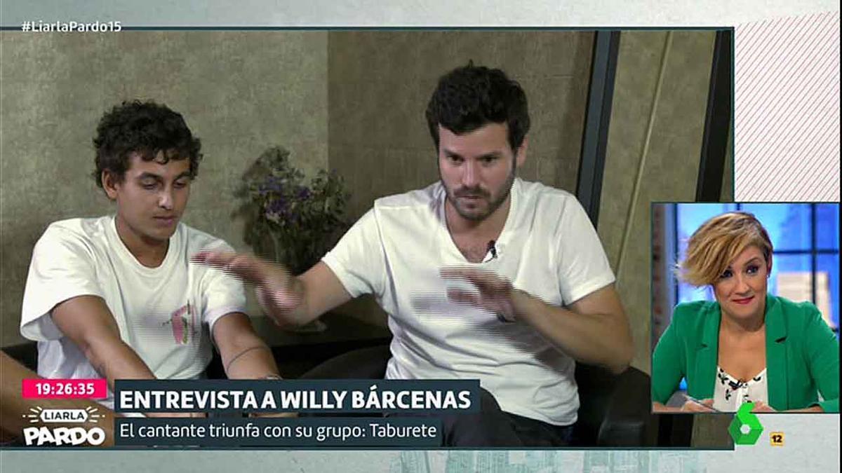 Cristina Pardo entrevistó a Willy Bárcenas.