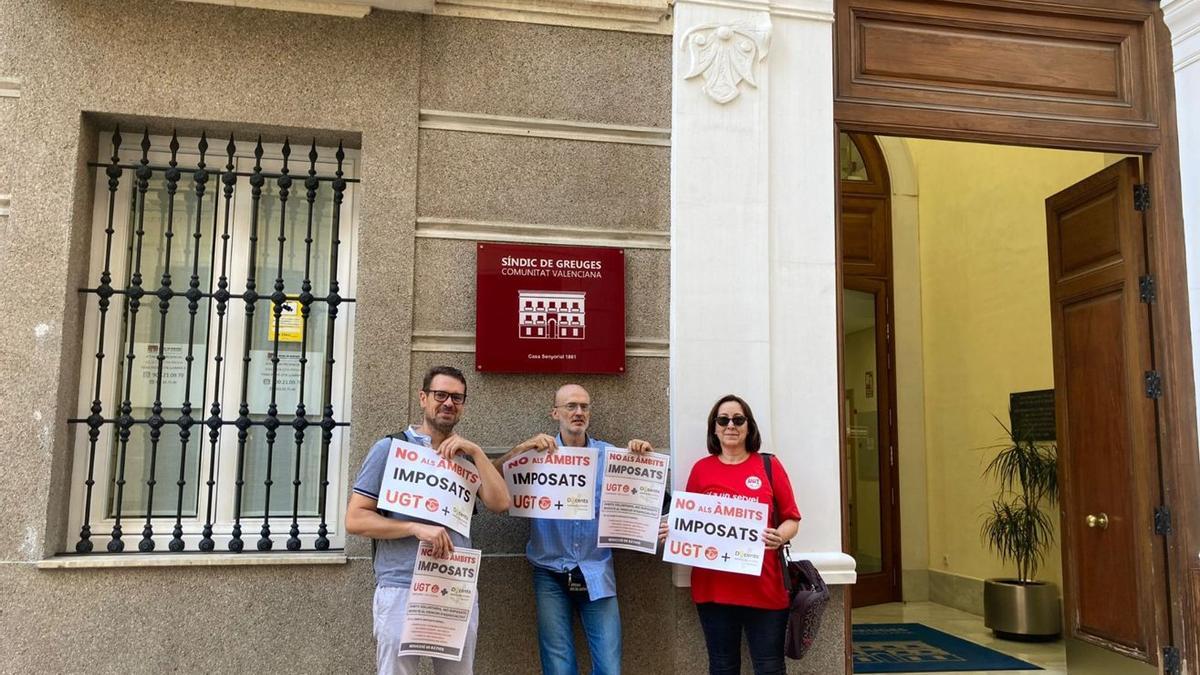 Presentación de la queja en Síndic de Greuges.