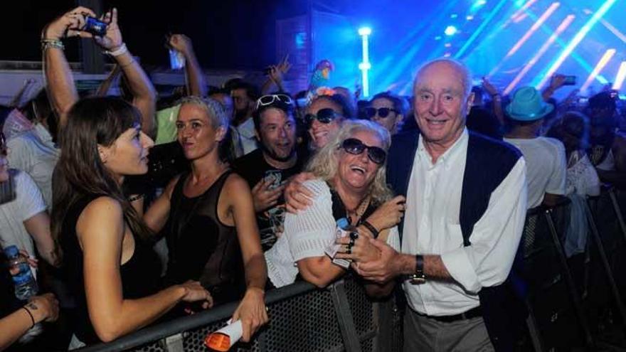 Roselló, en la fiesta de clausura de la discoteca del año pasado