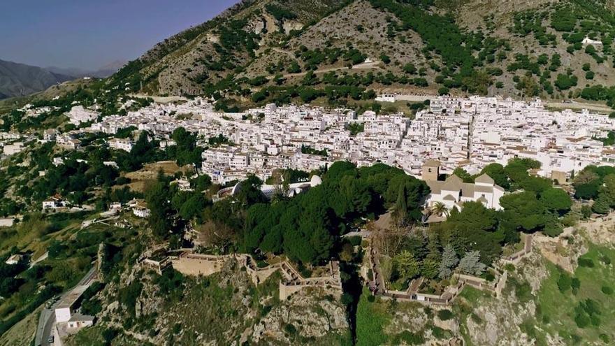 Una imagen aérea de la localidad de Mijas.