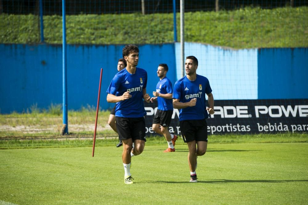 Entrenamiento del Real Oviedo