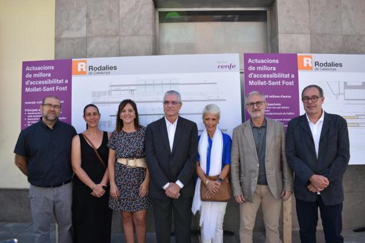 Renfe modernitzarà l’estació Mollet – Sant Fost amb una inversió de 4 milions