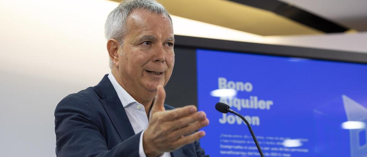 Sebastián Franquis presenta la campaña del Bono Joven de Alquiler