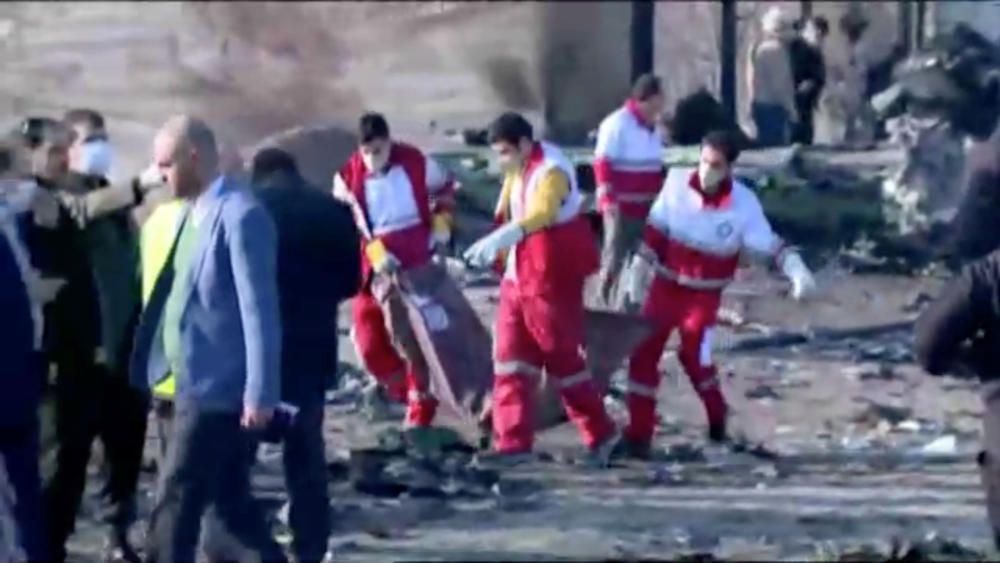 176 muertos tras estrellarse un avión en Irán.