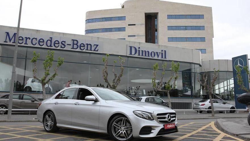 Dimovil, concesionario oficial Mercedes-Benz para Murcia y provincia, nos prestó para la ocasión una unidad de la Clase E dotada del motor diésel de 194 CV
