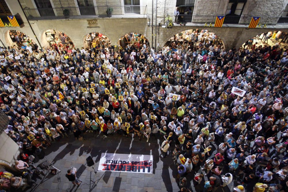 Manifestació a Girona