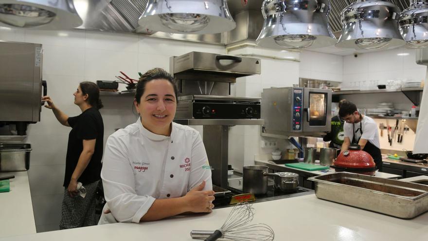 La chef y dueña del Magoga, María Gómez García, Cartagenera del Año 2022