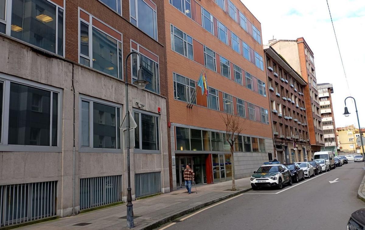Los Juzgados de Avilés.