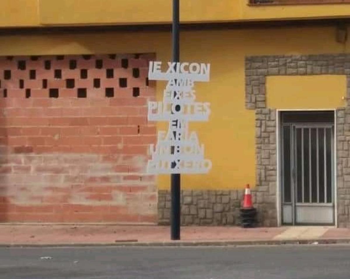 Otro de los mensajes que han criticado los populares