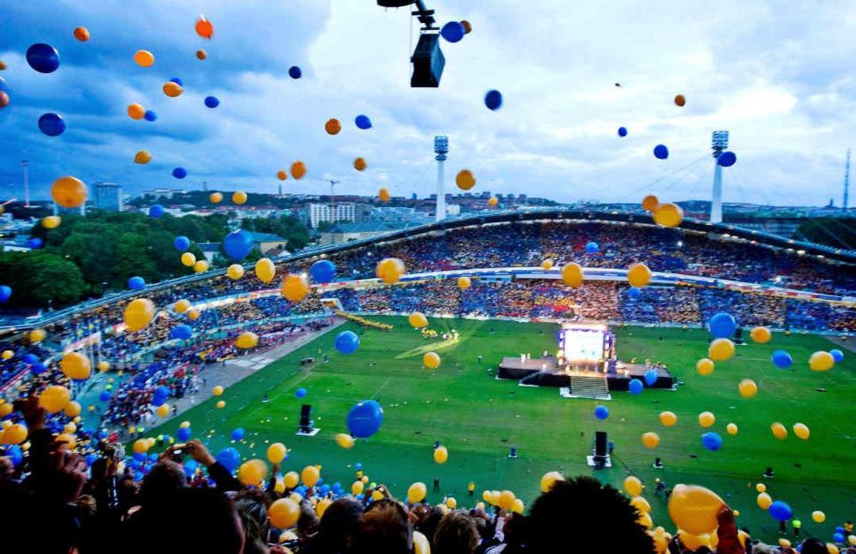 Celebración de una anterior Gothie Cup en Gotemburgo, en Suecia.