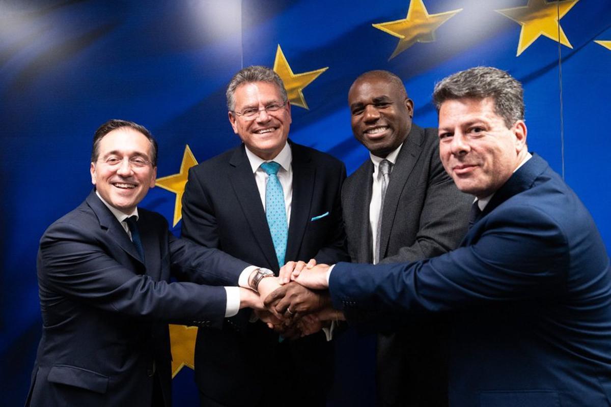 La UE, Espanya i el Regne Unit arriben a un "acord polític" històric sobre Gibraltar La UE, Espanya i el Regne Unit arriben a un "acord polític" històric sobre Gibraltar