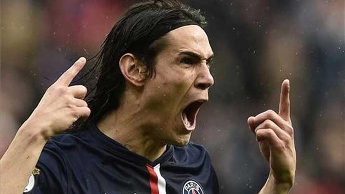 Cavani podría dejar el PSG y fichar por el Atlético, Manchester o Juventus