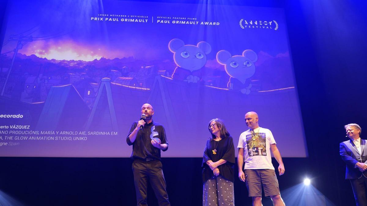 El salto mundial de  Decorado : la película con sello extremeño gana en el gran templo de la animación