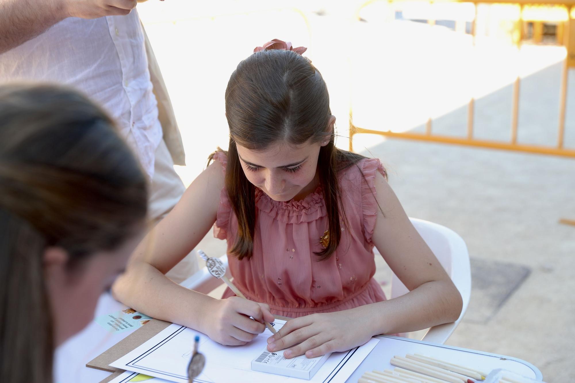 Los falleros infantiles recuperan el concurso de dibujo