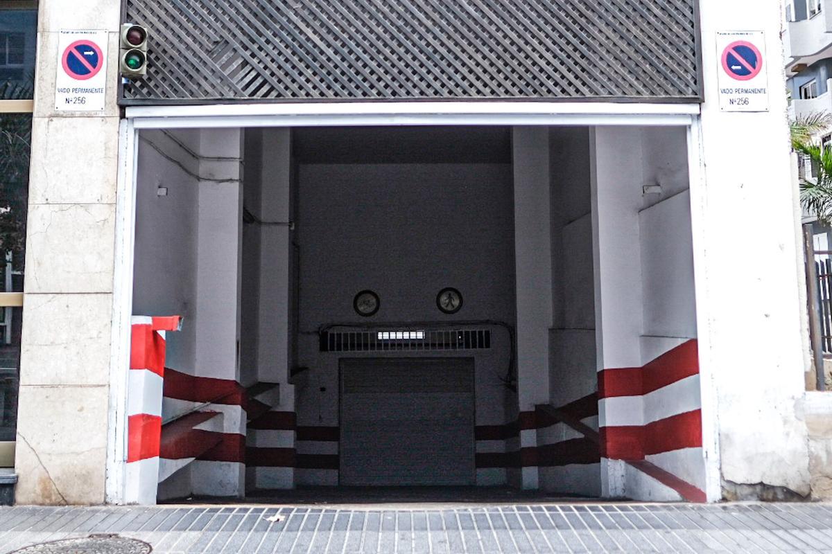 Un garaje en Las Palmas de Gran Canaria.