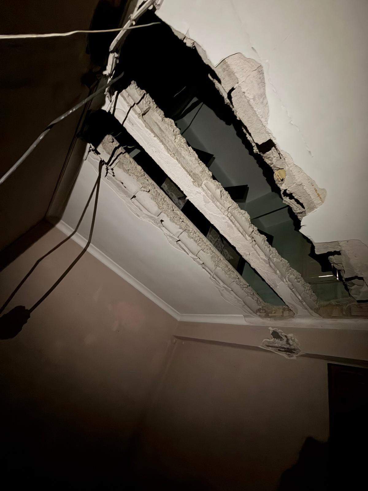 Así está el interior del antiguo edificio de Correos en Gandia