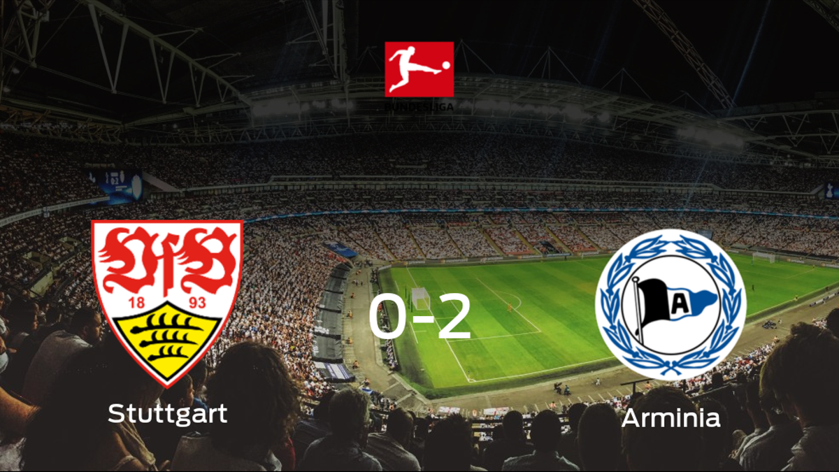 El Arminia Bielefeld gana 0-2 al Stuttgart y se lleva los tres puntos