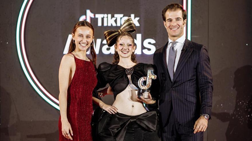La extremeña Magdalenita, ganadora de los TikTok Awards