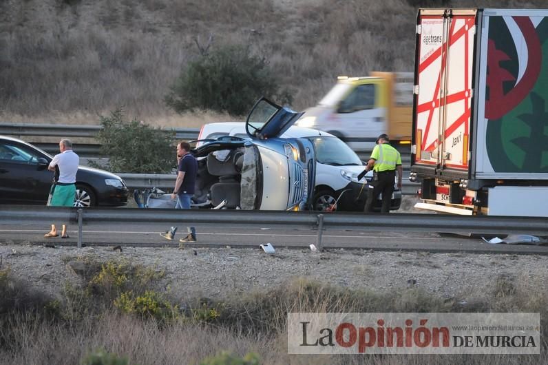 Grave accidente en Sangonera la Seca