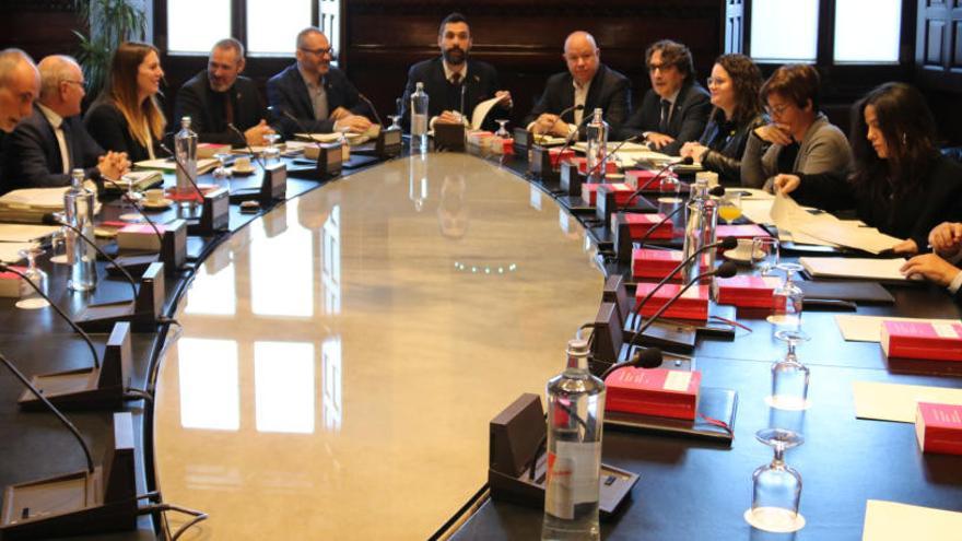 Reunió de la mesa del Parlament