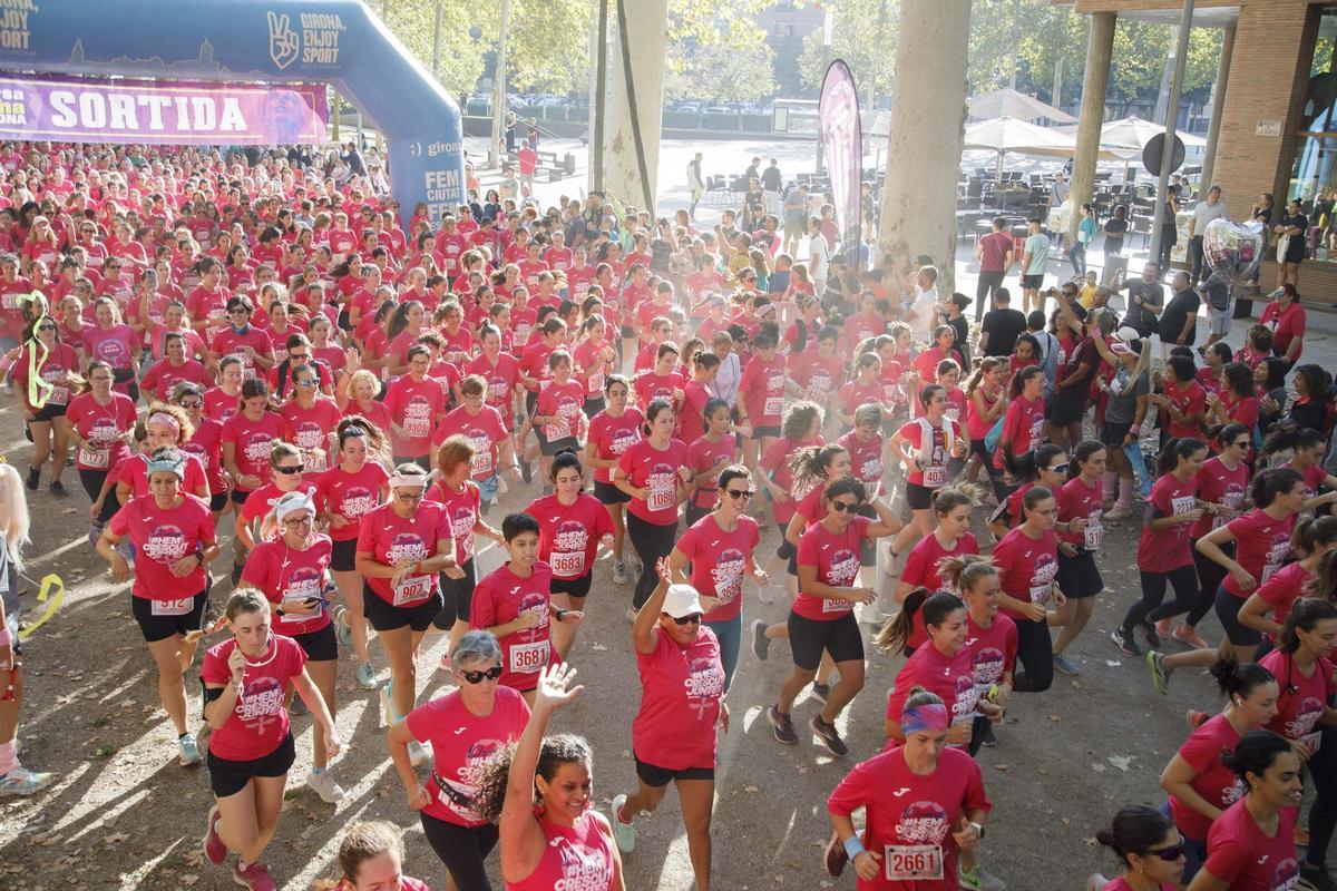 Les millors imatges de la 10a edició de la Cursa de la Dona Les millors imatges de la 10a edició de la Cursa de la Dona